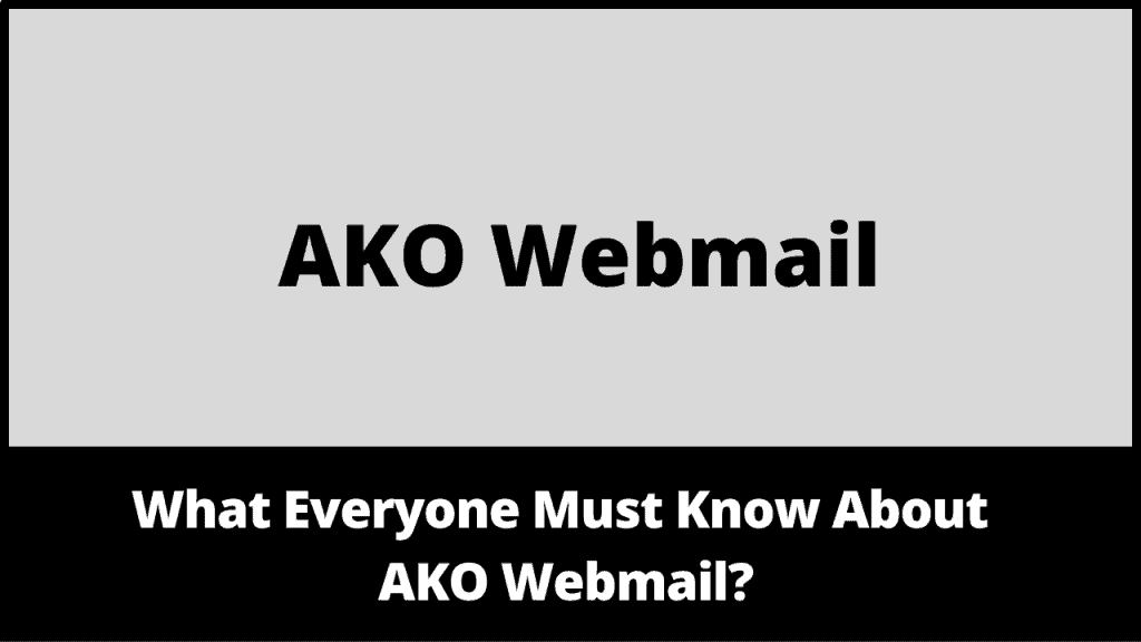 AKO Webmail