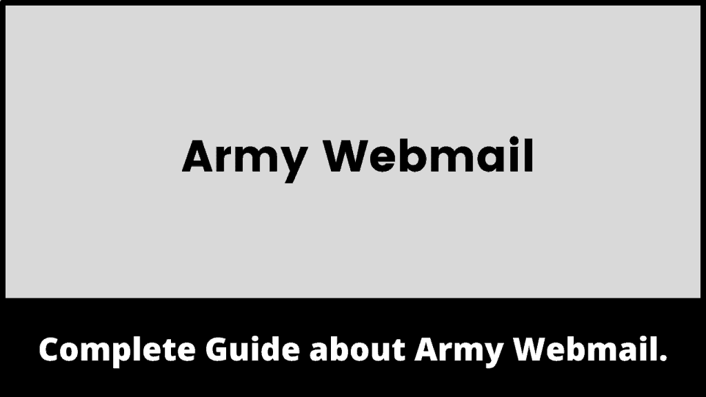 Army Webmail