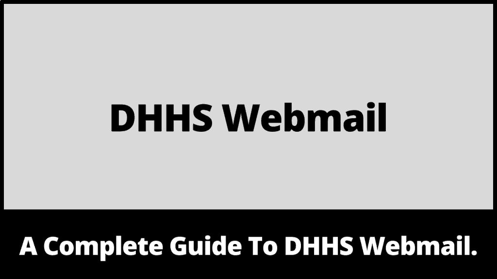 DHHS Webmail
