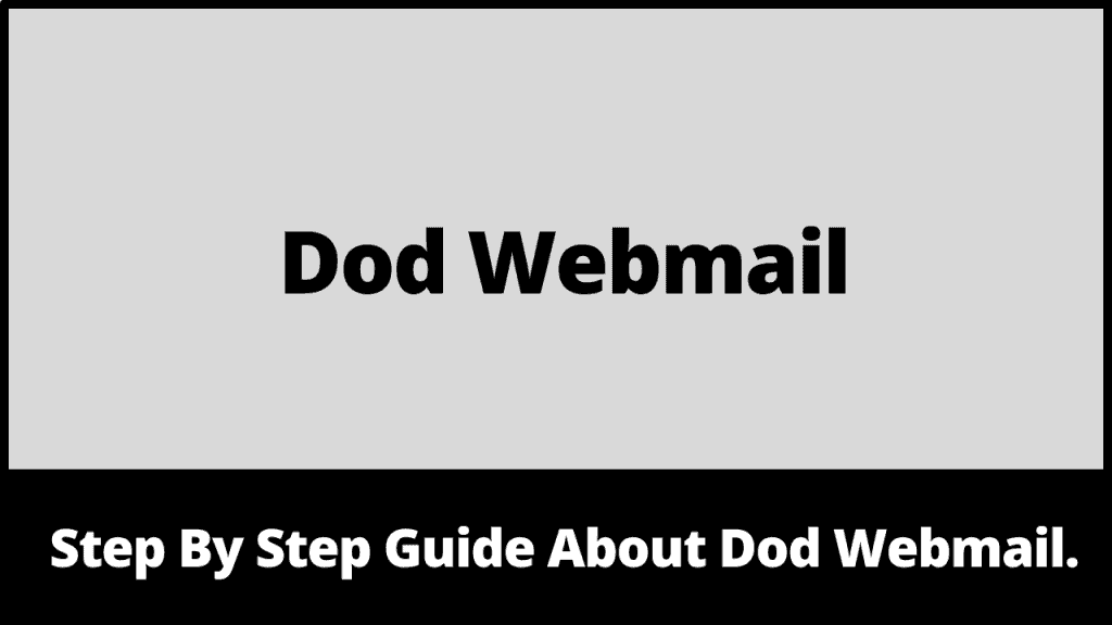 Dod Webmail
