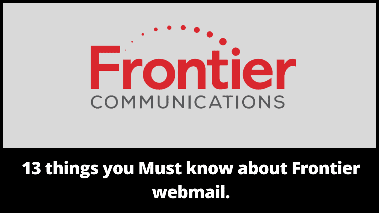 Frontier webmail