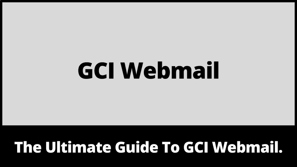 GCI Webmail