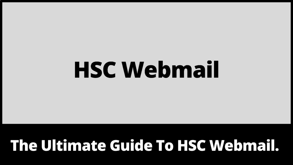 HSC Webmail