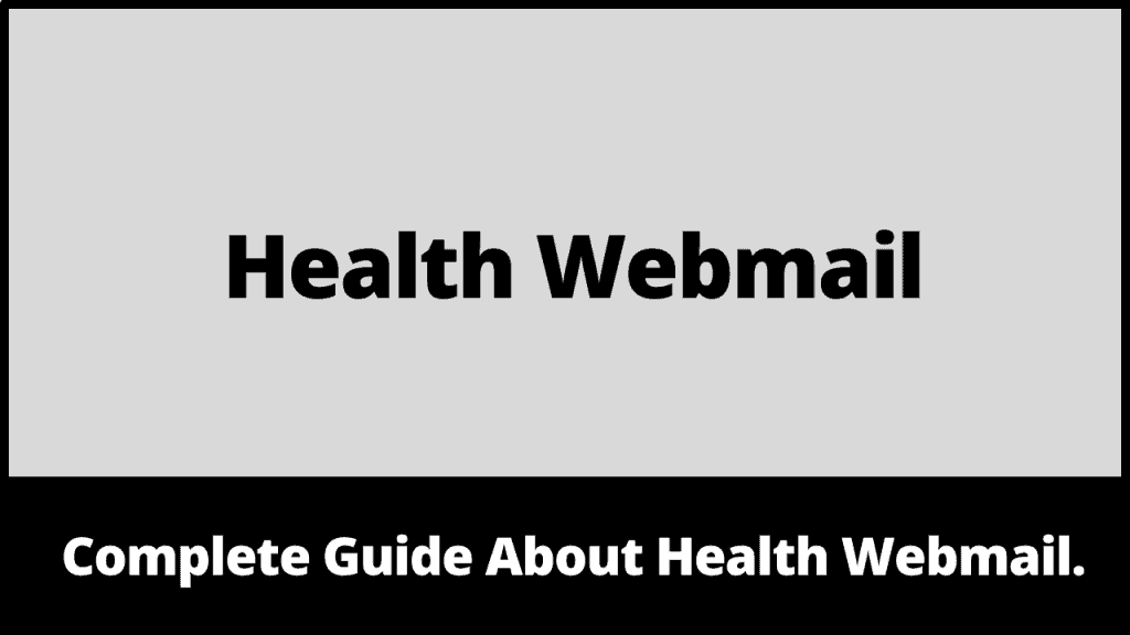 Health Webmail