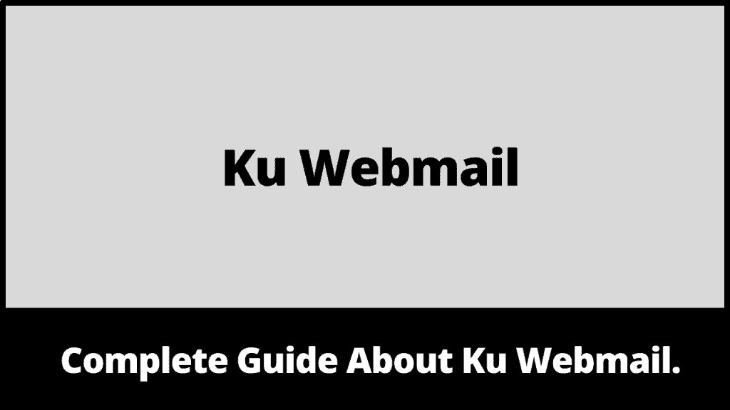 Ku Webmail