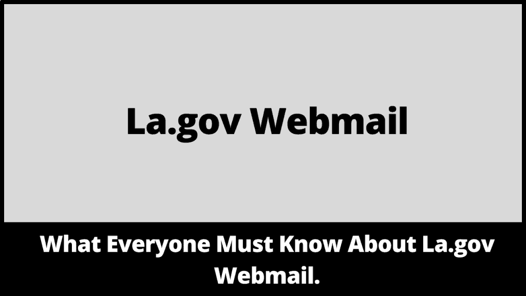 La.gov Webmail