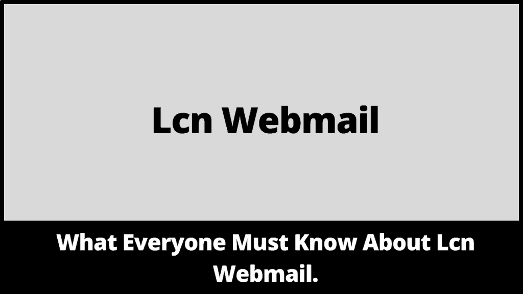 Lcn Webmail