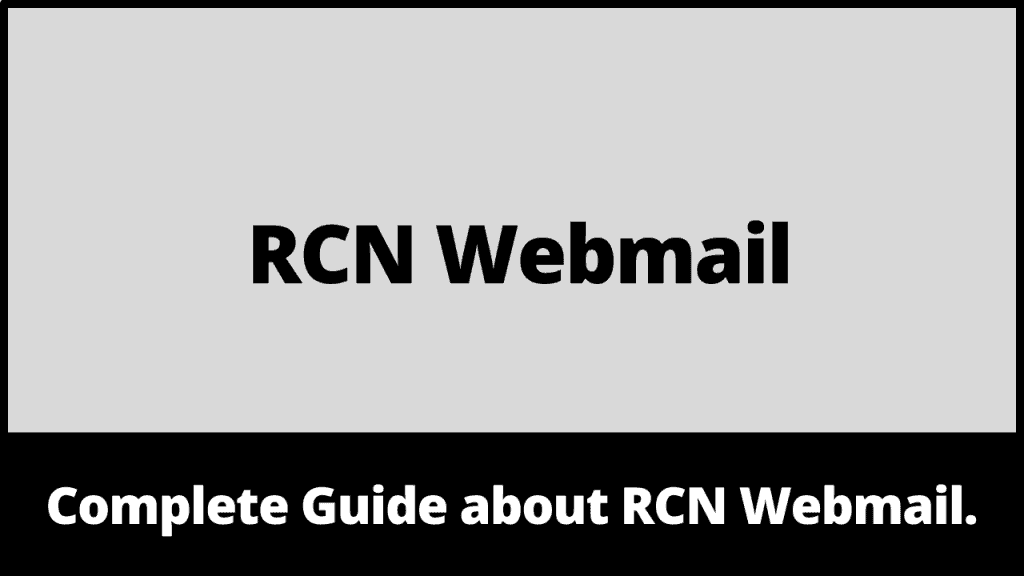 RCN Webmail
