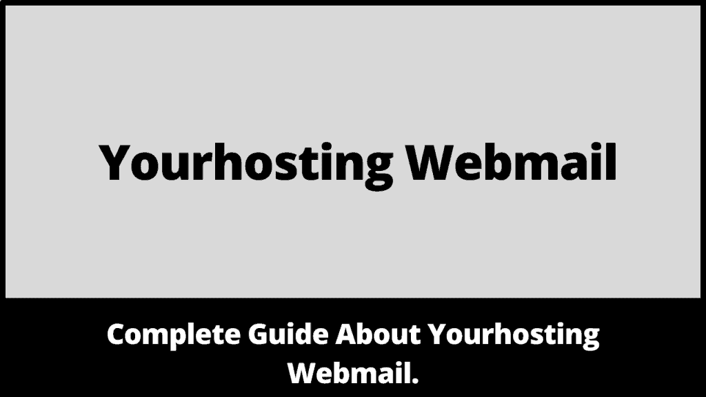 Yourhosting Webmail