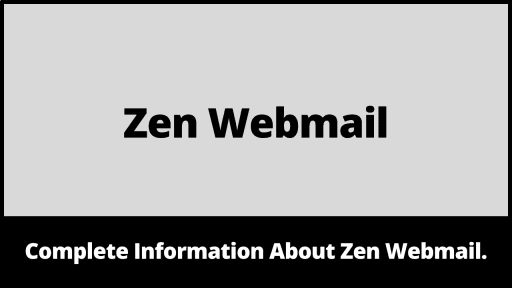 Zen Webmail